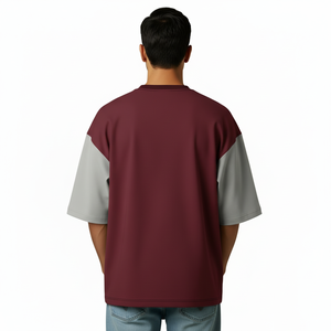 เสื้อยืดโอเวอร์ไซส์ผ้าคอตตอนหนานุ่ม 100% สไตล์สตรีทแวร์ คอกลม แต่งลายกราฟิกโลโก้ OEM ตามสั่ง - Product Image 2