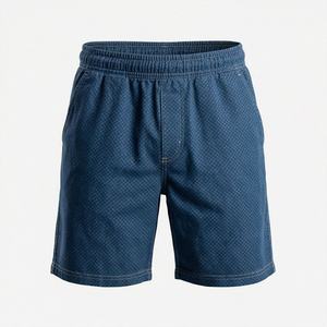 Shorts de sport légers pour hommes, design haute compression, style sportif uni, tissu respirant par sublimation, bas de tenue pour la course en extérieur - Product Image 1