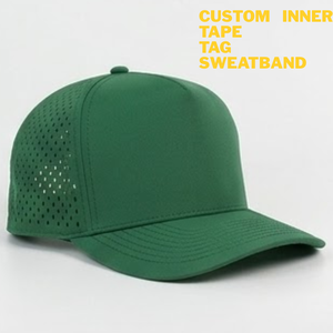 5 Panel Rope Golf <b>Cap</b> Adjustable Strap Laser Cut Design Plain <b>Blank</b> Sport Hat High Quality for Men Women Vietnam - Product Image 3