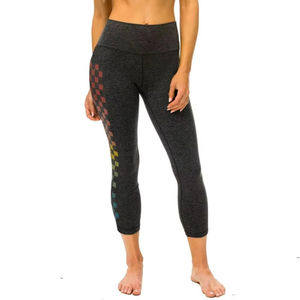 Leggings femme grande taille couleur unie, nouvelle collection, haute qualité, sur mesure, nouveau style, décontracté, pour le sport, avec logo taille haute - Product Image 3