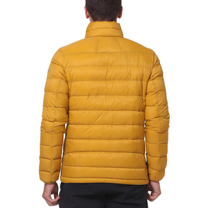 2024 New Arrival Men's Ultralight <b>Winter</b> Puffer <b>Coat</b> Stand Collar Canvas Fabric Waterproof Windproof Breathable Quick Dry Front - Product Image 3