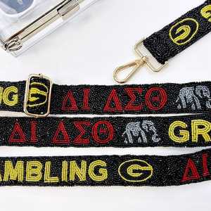 Personalized Sorority Purse Strap, Custom Sorority <b>Bag</b> Strap, Personalized <b>Bag</b> Strap, Custom Sorority <b>Camera</b> Strap - Product Image 4