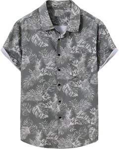 Camiseta Casual de Manga Corta para Hombre, de Algodón Tejido, Color Sólido, Tejido Transpirable y Ligero, Servicio Personalizable OEM/ODM - Product Image 4