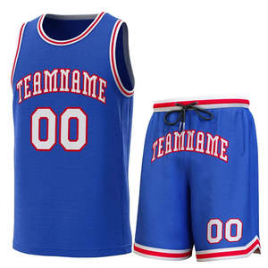 Uniforme de Baloncesto para Hombre de Última Moda, Alta Calidad, Ligero, Sublimado, Conjunto de Camiseta sin Mangas para Adultos - Product Image 3