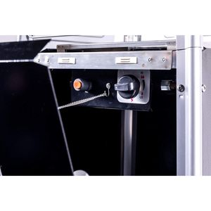 Riscaldatore da esterno a tubo in vetro al quarzo color moka bronzo - Product Image 6