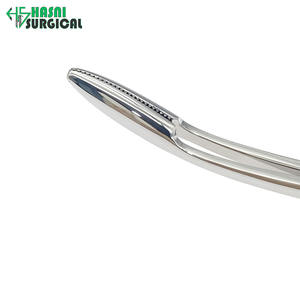 Pinces chirurgicales en acier inoxydable droites et courbées 220 mm – Instruments manuels pour la chirurgie - Product Image 1