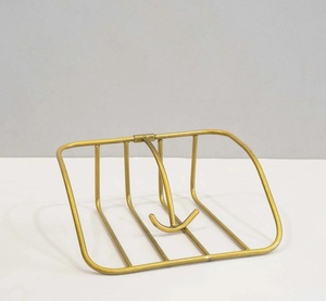 Support à serviettes en métal doré moderne KS International, porte-serviettes de table, boîte à mouchoirs, organisateur de rangement pour la cuisine - Product Image 2