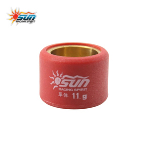 ลูกกลิ้งถ่วงน้ำหนัก SUN Racing SKYDRIVE 125 / CLICK 125 I / PCX 11G ขนาด 20x15 วัสดุใหม่ทนทานต่อการสึกหรอ อะไหล่ CVT คุณภาพสูงจากไต้หวัน - Product Image 3