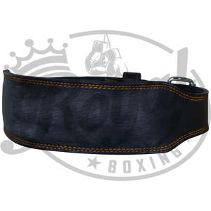 เข็มขัดออกกำลังกายหนังวัวแท้คุณภาพสูงแบบยูนิเซ็กซ์ พร้อมโลโก้สั่งทำพิเศษ หัวเข็มขัดนีโอพรีน ดีไซน์ใหม่ สำหรับยกน้ำหนักและฟิตเนส - Product Image 5