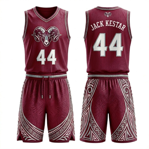 Uniformes de basket-ball en gros, livraison rapide, design de logo personnalisé disponible, prix bas, uniformes de basket-ball en tissus durables. - Product Image 3