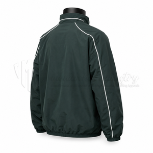 Chaqueta Cortavientos Ligera Unisex de Lona, Personalizable, Deportiva, con Cierre Completo, Ribete Reflectante, Impermeable, para Correr al Aire Libre - Product Image 4