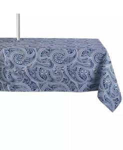 Tovaglia all'aperto stampa Paisley con cerniera, 60 "x 84" | Importazioni di Design - Product Image 1