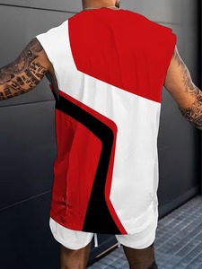 เสื้อกล้ามผู้ชายแบบสั่งทำพิเศษ แบรนด์ส่วนตัว ผ้าคอตตอนหนา 100% สไตล์วินเทจ ซักแล้ว ไม่ต้องรีด - Product Image 6