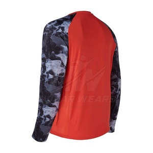 เสื้อตกปลาขายส่ง แขนยาว ป้องกันแสงแดด UPF 50+ ซับเหงื่อ แห้งเร็ว เสื้อสำหรับกิจกรรมกลางแจ้งสำหรับผู้ชาย - Product Image 2