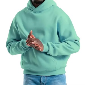 Sweat-shirts personnalisés de haute qualité, 500 g/m², 100 % coton, hiver, brodés, surdimensionnés, épais, à épaules tombantes - Product Image 4
