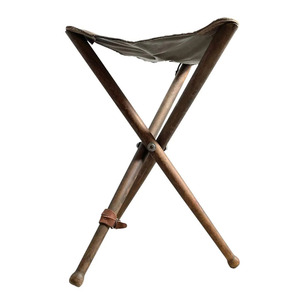 Taburete de caza de cuero hecho a mano, portátil, con trípode, para camping, venta al por mayor, proveedor OEM, muebles de exterior de primera calidad en venta - Product Image 6