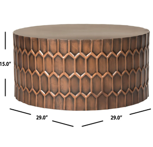 Traditional Outdoor Aluminium Coffee <b>Table</b> Indian Made Living Room Eco-Friendly Durable <b>Adjustable</b> <b>Height</b> Side Home Furniture - Product Image 4