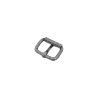 MING KEE METAL Boucles à ardillon carrées et rectangulaires de 19 mm pour collier de chien, en fil de fer, finition anti-argent, pour sacs à main, pièces et accessoires