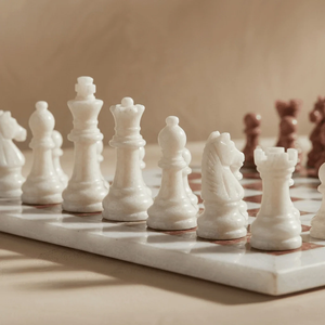 Handmade <b>Wooden</b> & Resin <b>Chess</b> <b>Set</b> for Children-Foldable Design Various Colors Available From India - Product Image 2