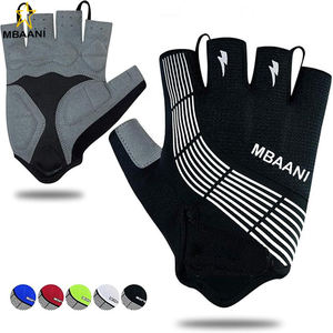 Guantes de Ciclismo - Guantes de Bicicleta Acolchados de Medio Dedo con Características Antideslizantes, Transpirables y de Absorción de Impactos para Ciclismo de Montaña y Carretera - Product Image 1
