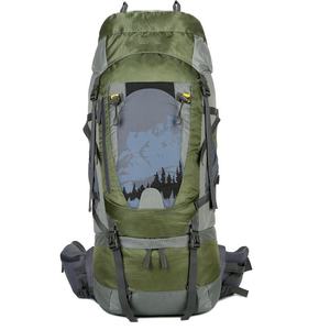 Professional 70L Large Capacity Mountaineering <b>Backpack</b> with Internal Frame and Water Resistant Nylon for Trekking - Product Image 3