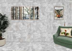 Azulejos de porcelana de diseño premium con superficie adhesiva, tamaño 600x1200, formato grande para pisos y paredes en proyectos residenciales. - Product Image 2