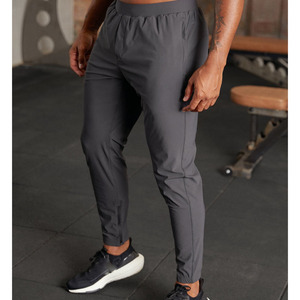 High Quality Cotton <b>Polyester</b> Mid Embroidery Anti-Pilling Sports <b>Jogger</b> Pants Casual Straight Training Trackpants Loose - Product Image 4