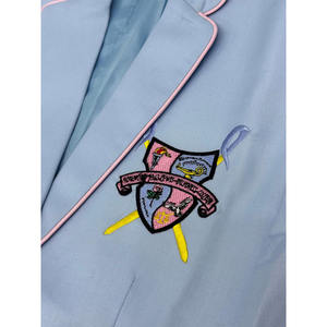 Blazer brodé élégant pour professionnels de l'université Gamma Phi Delta Sorority Inc - Product Image 3