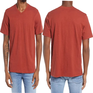 T-shirt décontracté pour homme, en tissu doux et aérien, design fluide pour une liberté de mouvement, coupe ample, manches courtes, style uni et moderne, idéal pour l'été. - Product Image 6