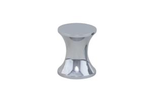 Aluminum Furniture <b>Knobs</b> Round <b>Knob</b> Damru Shape Silk Stainless Steel Black Grey PVD Rose <b>Gold</b> <b>Gold</b> <b>Cabinet</b> Hardware - Product Image 3