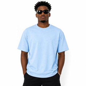 T-shirt personnalisé surdimensionné avec motif panda, unisexe, 100% coton, col rond, streetwear décontracté, tee-shirt imprimé, vente en gros OEM - Product Image 1