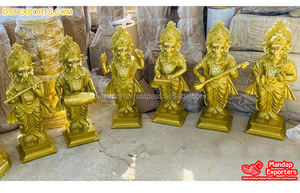 हिन्दू शादी की मेज सजावट एफआरपी हाथियों हाथी मूर्तियों के लिए शादी की मेज सजावट पारंपरिक शादी की मेज सजावट हाथी - Product Image 5