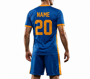 Uniformes de Fútbol Personalizados para Clubes, Conjuntos de Primera Calidad, Transpirables, de Secado Rápido, Cuello Redondo, Unisex, para Adultos, en Spandex/Poliéster - Product Image 6