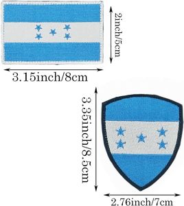 แพทช์ปักลายธงชาติฮอนดูรัส 2 ชิ้น - Product Image 2