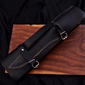 Juego de Cuchillos de Chef de Acero de Damasco de Cinco Piezas Nordic Forge con Mangos de Madera Pakka, Diseño Ambidiestro, Cuchillos de Cocina Afilados y Duraderos - Product Image 6