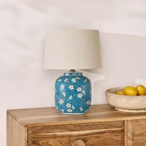 Lampe de table élégante en os incrusté pour embellir votre espace avec une beauté intemporelle – Décoration intérieure pour salon et chevet, lampe de table en os d'Inde - Product Image 1