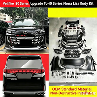 Kit de pare-chocs style Modellista pour Alphard & Vellfire 2015-2022, adaptation à la série AH40, nouveau look