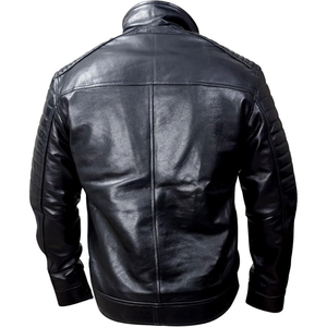 Good Quality Winter New Arrivals <b>Men</b> Clothing Thick <b>Leather</b> <b>Jacket</b> Faux Fur Collar Windproof Warm Coat <b>jacket</b> for <b>men</b> - Product Image 3