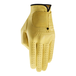 Custom Logo Genuine Leather Golf Gloves Soft Breathable <b>Full</b> Color Anti <b>Slip</b> Adjustable Wrist Strap OEM ODM Manufacturer - Product Image 1