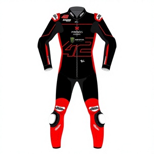 ชุดแข่งรถมอเตอร์ไซค์ MotoCP รุ่น Zonda หนังวัว/หนังจิงโจ้ สำหรับขับขี่/จั๊มสูท  หนังแท้มาตรฐาน CE ระดับ 2 - Product Image 1