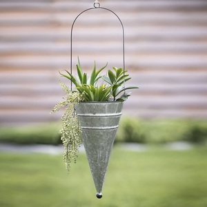Maceta Colgante de Metal de Alta Calidad con Anillo Circular para Plantas y Flores de Interior - Product Image 4