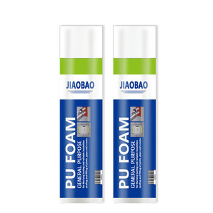 Colle insonorisante en <span class=keywords><strong>mousse</strong></span> PU Jiaobao <span class=keywords><strong>pour</strong></span> le remplissage des cavités des portes et des fenêtres, approuvée MSDS REACH - Product Image 2
