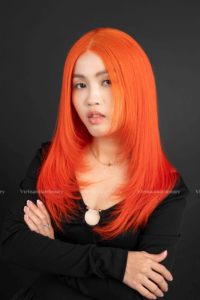 Peluca de pelo Remy vietnamita de 30 pulgadas al por mayor para mujeres negras, parte superior de encaje alineado con cutícula, sensación de mano suave asequible - Product Image 6