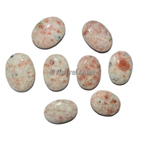 Vente en gros NaturalAgate.com Cabochons ovales en Iolite - Pierres sculptées et gravées du Gujarat - Product Image 6
