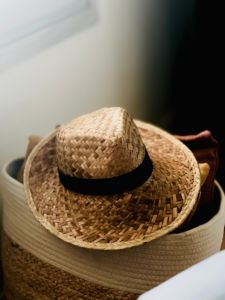 Unisex Dobby Style Toquilla Panama Fedora Hat with Black Ribbon <b>Band</b> Outdoor Casual Beach Fishing <b>Travel</b> Adult Straw Vietchoice - Product Image 2
