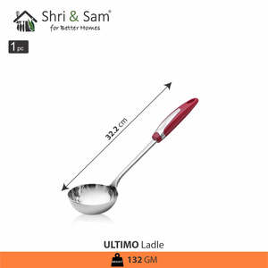 Ultimo ทัพพีสแตนเลสภาชนะพรีเมี่ยมสำหรับการให้บริการและการเท - Product Image 3