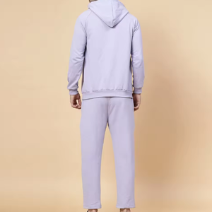 ผู้ผลิตชั้นนำ ชุดวอร์มมีฮู้ดผ้าฝ้าย 100% พิมพ์ลายสตรีทแวร์ สำหรับผู้ชาย/ยูนิเซ็กส์ ฤดูหนาว หนานุ่ม - Product Image 5