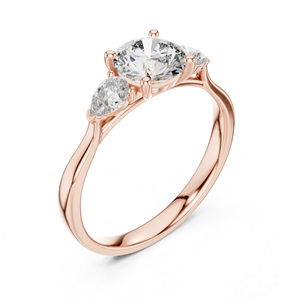 Anillo de Oro Blanco de 14K con Diamante Cultivado en Laboratorio de Corte Brillante de 1.5 Ct, Certificado por IGI, para Mujer |   Ropa de Oficina |   Nuevo Diamante Cultivado Chapado en Oro - Product Image 6
