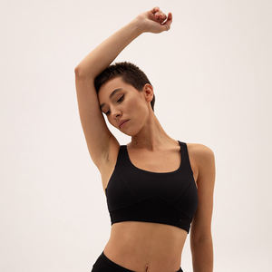 Sujetador Deportivo de Alta Sujeción para Mujer, a Prueba de Impactos, para Correr, Gimnasio, Yoga, Sin Costuras, Transpirable, Elástico, Ropa Deportiva Activa - Product Image 1