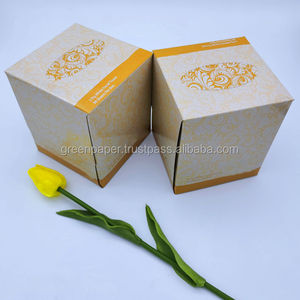 For Certified Virgin Wood Pulp 2-Ply Soft Comfortable Facial <b>Tissue</b> Individual Soft Plastic Packs Premium Cube Box GreenIsland - Product Image 1
